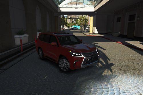 Realistic handling for Lexus LX 570-Top speed 260kmh